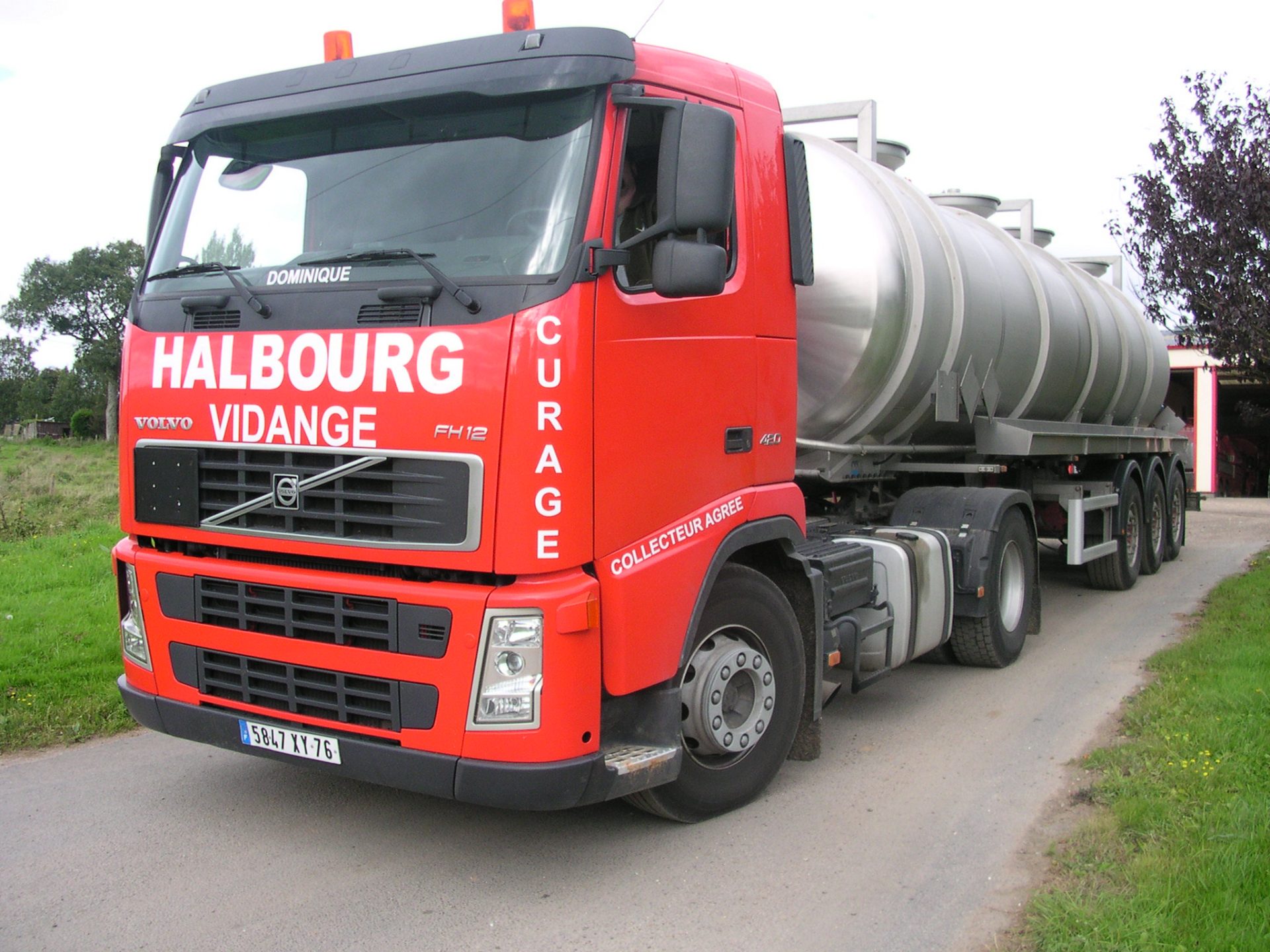 Transport de matières dangereuses près d'Évreux